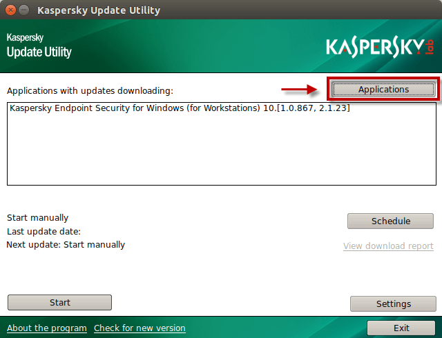 Private: Download  Kaspersky Update Utility 3  3.2.0.153 Ứng dụng cập nhật cơ sở dữ liệu Virus cho phần mềm Kaspersky
